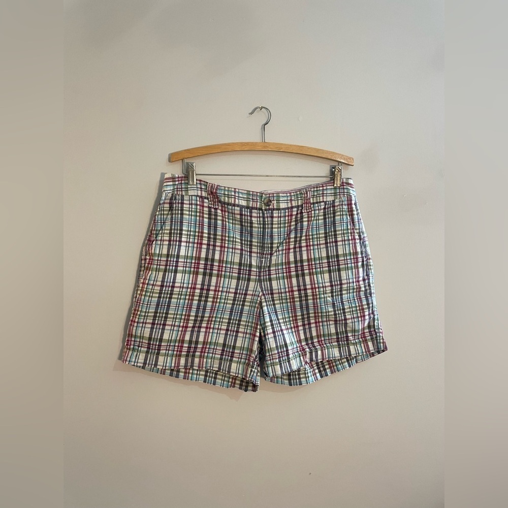 GH Bass & Co Heritage Colorful Plaid/Striped Shorts
